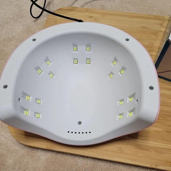 NWT Pink Professional UV LED Nail Lamp 54W - Picture 5 of 12